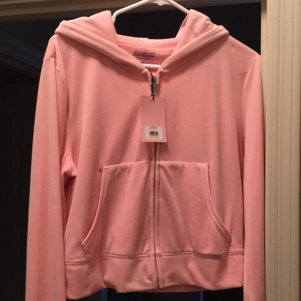 Juicy Couture Pink Zip-Up Hoodie